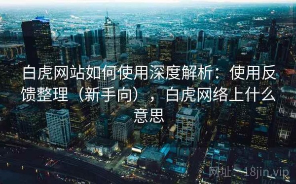 白虎网站如何使用深度解析：使用反馈整理（新手向），白虎网络上什么意思