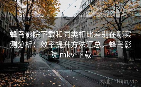 蜂鸟影院下载和同类相比差别在哪实测分析：效率提升方法汇总，蜂鸟影院 mkv 下载